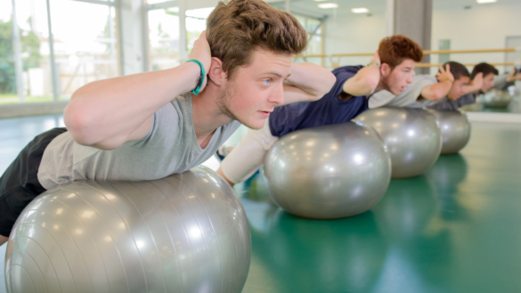 Skolan som har gympa på schemat varje dag